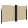 Toldo lateral retráctil beige 120x600 cm de vidaXL, Sombrillas - Ref: Foro24-4004600, Precio: 114,21 €, Descuento: %