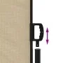Toldo lateral retráctil beige 120x600 cm de vidaXL, Sombrillas - Ref: Foro24-4004600, Precio: 114,21 €, Descuento: %