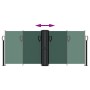 Toldo lateral retráctil verde oscuro 100x600 cm de vidaXL, Sombrillas - Ref: Foro24-4004590, Precio: 102,66 €, Descuento: %