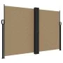 Toldo lateral retráctil gris taupe 160x1200 cm de vidaXL, Sombrillas - Ref: Foro24-4004829, Precio: 149,00 €, Descuento: %