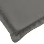 Cojines para silla respaldo alto 2 uds tela gris oscuro melange de vidaXL, Cojines para sillas y sofás - Ref: Foro24-4002415,...