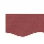 Tela de cenefa de toldo de repuesto rayas burdeos 6 m de vidaXL, Toldos - Ref: Foro24-367779, Precio: 16,31 €, Descuento: %