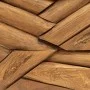 Mesa de centro madera maciza de teca erosionada 110x35x38 cm de vidaXL, Mesas de centro - Ref: Foro24-326174, Precio: 108,88 ...