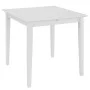 Mesa de comedor extensible MDF blanca (80-120)x80x74 cm de vidaXL, Mesas de cocina y de comedor - Ref: Foro24-247626, Precio:...