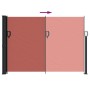 Toldo lateral retráctil terracota 140x500 cm de vidaXL, Sombrillas - Ref: Foro24-4004423, Precio: 118,25 €, Descuento: %