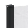Toldo lateral retráctil blanco 140x500 cm de vidaXL, Sombrillas - Ref: Foro24-4004421, Precio: 102,03 €, Descuento: %