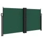 Toldo lateral retráctil verde oscuro 120x1200 cm de vidaXL, Sombrillas - Ref: Foro24-4004800, Precio: 121,01 €, Descuento: %
