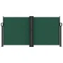 Toldo lateral retráctil verde oscuro 120x1200 cm de vidaXL, Sombrillas - Ref: Foro24-4004800, Precio: 121,01 €, Descuento: %