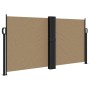 Toldo lateral retráctil gris taupe 120x1200 cm de vidaXL, Sombrillas - Ref: Foro24-4004799, Precio: 111,47 €, Descuento: %