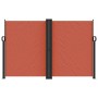 Toldo lateral retráctil terracota 160x1000 cm de vidaXL, Sombrillas - Ref: Foro24-4004738, Precio: 149,77 €, Descuento: %