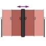Toldo lateral retráctil terracota 160x1000 cm de vidaXL, Sombrillas - Ref: Foro24-4004738, Precio: 147,14 €, Descuento: %