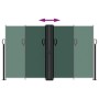 Toldo lateral retráctil verde oscuro 140x1000 cm de vidaXL, Sombrillas - Ref: Foro24-4004725, Precio: 129,60 €, Descuento: %