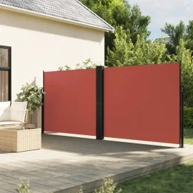 Toldo lateral retráctil terracota 160x1200 cm de vidaXL, Sombrillas - Ref: Foro24-4004828, Precio: 151,84 €, Descuento: %