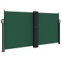 Toldo lateral retráctil verde oscuro 120x1000 cm de vidaXL, Sombrillas - Ref: Foro24-4004710, Precio: 116,87 €, Descuento: %