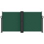 Toldo lateral retráctil verde oscuro 120x1000 cm de vidaXL, Sombrillas - Ref: Foro24-4004710, Precio: 116,87 €, Descuento: %