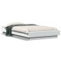 Estructura de cama con LED madera ingeniería blanco 90x200 cm de vidaXL, Camas y somieres - Ref: Foro24-3281119, Precio: 161,...