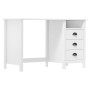Escritorio Hill con 3 cajones madera de pino 120x50x74 cm de vidaXL, Escritorios - Ref: Foro24-288996, Precio: 138,17 €, Desc...