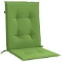 Cojines silla respaldo bajo 4 ud tela verde melange 100x50x4 cm de vidaXL, Cojines para sillas y sofás - Ref: Foro24-4002461,...