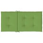 Cojines silla respaldo bajo 4 ud tela verde melange 100x50x4 cm de vidaXL, Cojines para sillas y sofás - Ref: Foro24-4002461,...
