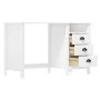 Escritorio Hill con 3 cajones madera de pino 120x50x74 cm de vidaXL, Escritorios - Ref: Foro24-288996, Precio: 136,33 €, Desc...