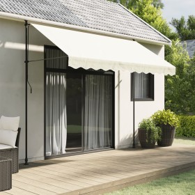 Tela de cenefa de toldo de repuesto rayas crema 3 m de vidaXL, Toldos - Ref: Foro24-367750, Precio: 13,69 €, Descuento: %