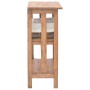 Mesa consola de madera maciza de caoba 69x28x70 cm en Mesas auxiliares | Comprar online en Foru.es