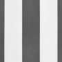 Tela de cenefa de toldo de repuesto rayas antracita blanca 3 m de vidaXL, Toldos - Ref: Foro24-367786, Precio: 13,24 €, Descu...