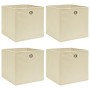 Cajas de almacenaje 4 uds tela color rema 32x32x32 cm de vidaXL, Cestas para almacenaje - Ref: Foro24-288357, Precio: 24,07 €...