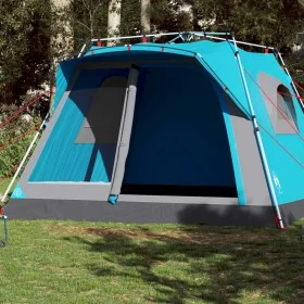 Tienda de campaña familiar 7 personas apertura rápida azul de vidaXL, Tiendas de campaña - Ref: Foro24-4004217, Precio: 186,8...