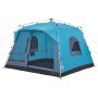 Tienda de campaña familiar 7 personas apertura rápida azul de vidaXL, Tiendas de campaña - Ref: Foro24-4004217, Precio: 179,2...