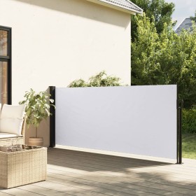 Toldo lateral retráctil blanco 120x300 cm de vidaXL, Sombrillas - Ref: Foro24-4004286, Precio: 96,91 €, Descuento: %
