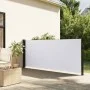 Toldo lateral retráctil blanco 120x300 cm de vidaXL, Sombrillas - Ref: Foro24-4004286, Precio: 93,96 €, Descuento: %