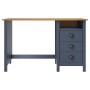 Escritorio Hill con 3 cajones madera de pino gris 120x50x74 cm de vidaXL, Escritorios - Ref: Foro24-288997, Precio: 137,36 €,...