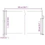 Toldo lateral retráctil gris taupe 140x500 cm de vidaXL, Sombrillas - Ref: Foro24-4004424, Precio: 106,87 €, Descuento: %