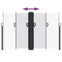 Toldo lateral retráctil blanco 160x1200 cm de vidaXL, Sombrillas - Ref: Foro24-4004826, Precio: 149,00 €, Descuento: %