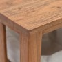 Mesa consola de madera maciza de caoba 69x28x70 cm en Mesas auxiliares | Comprar online en Foru.es