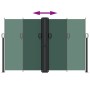 Toldo lateral retráctil verde oscuro 160x1200 cm de vidaXL, Sombrillas - Ref: Foro24-4004830, Precio: 151,48 €, Descuento: %