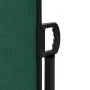 Toldo lateral retráctil verde oscuro 160x1200 cm de vidaXL, Sombrillas - Ref: Foro24-4004830, Precio: 149,00 €, Descuento: %