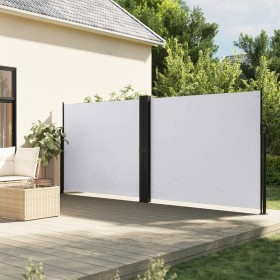 Toldo lateral retráctil blanco 160x1000 cm de vidaXL, Sombrillas - Ref: Foro24-4004736, Precio: 149,77 €, Descuento: %