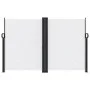 Toldo lateral retráctil blanco 160x1000 cm de vidaXL, Sombrillas - Ref: Foro24-4004736, Precio: 147,14 €, Descuento: %