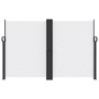 Toldo lateral retráctil blanco 160x1000 cm de vidaXL, Sombrillas - Ref: Foro24-4004736, Precio: 149,77 €, Descuento: %