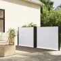 Toldo lateral retráctil blanco 140x1200 cm de vidaXL, Sombrillas - Ref: Foro24-4004811, Precio: 138,32 €, Descuento: %