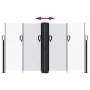 Toldo lateral retráctil blanco 140x1200 cm de vidaXL, Sombrillas - Ref: Foro24-4004811, Precio: 138,32 €, Descuento: %