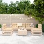 Juego de sofás de jardín 6 piezas madera maciza de pino de vidaXL, Conjuntos de jardín - Ref: Foro24-3250728, Precio: 362,50 ...