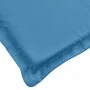 Cojines silla respaldo alto 6 uds tela azul melange 120x50x4 cm de vidaXL, Cojines para sillas y sofás - Ref: Foro24-4002426,...