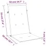 Cojines silla respaldo alto 6 uds tela azul melange 120x50x4 cm de vidaXL, Cojines para sillas y sofás - Ref: Foro24-4002426,...