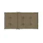 Cojines silla respaldo bajo 4 ud tela taupe melange 100x50x4 cm de vidaXL, Cojines para sillas y sofás - Ref: Foro24-4002470,...