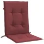 Cojines para silla respaldo bajo 2 ud tela rojo tinto melange de vidaXL, Cojines para sillas y sofás - Ref: Foro24-4002472, P...