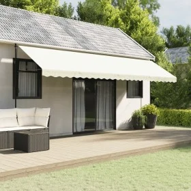 Cream striped replacement awning valance fabric 6 m by vidaXL, Awnings - Ref: Foro24-367755, Price: 16,49 €, Discount: %