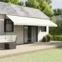 Tela de cenefa de toldo de repuesto rayas crema 6 m de vidaXL, Toldos - Ref: Foro24-367755, Precio: 16,49 €, Descuento: %